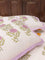 Champa Block Printed Cotton Bedsheet