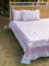 Champakali Block Printed Cotton Bedsheet