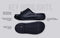 Cushers Slides For Men : Black