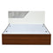 Asta Max Bed with Box Storage (Walnut)