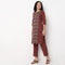 Centre Panel Printed Long Kurta
