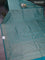 Banarasi semi silk saree teal green with allover thread & zari weaves and woven border