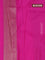 Banarasi semi silk saree pink and violet with allover thread & zari weaves and woven border