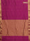 Arani semi silk saree purple with zari woven buttas and zari woven border