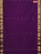 Arani semi silk saree purple with zari woven thilak buttas and zari woven border