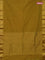Arani semi silk saree dual shade of mustard yellow with zari woven thilak buttas and zari woven border