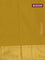 Arani semi silk saree dual shade of mustard yellow with zari woven thilak buttas and zari woven border