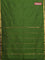 Arani semi silk saree sap green with zari woven temple buttas and zari woven border