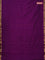 Arani semi silk saree purple with zari woven temple buttas and zari woven border