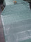 Bangalori semi silk saree pastel green with allover ikat weaves and zari woven border