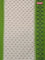 Ikat cotton saree off white and light green with allover ikat butta weaves and long ikat style border
