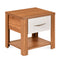 Eternal Engineered Wood Nightstand (Teak)