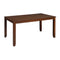 Floret 6 Seater Dining Set With Bench (Walnut)