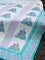 Fields of Lavender Block Printed Cotton Quilt