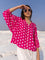 Rose Pink Modal Kaftan Top - Comfort Fit