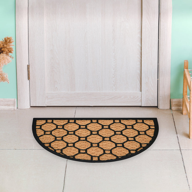 J&V Textiles Home Heart Outdoor Coir Doormat 18 x 30