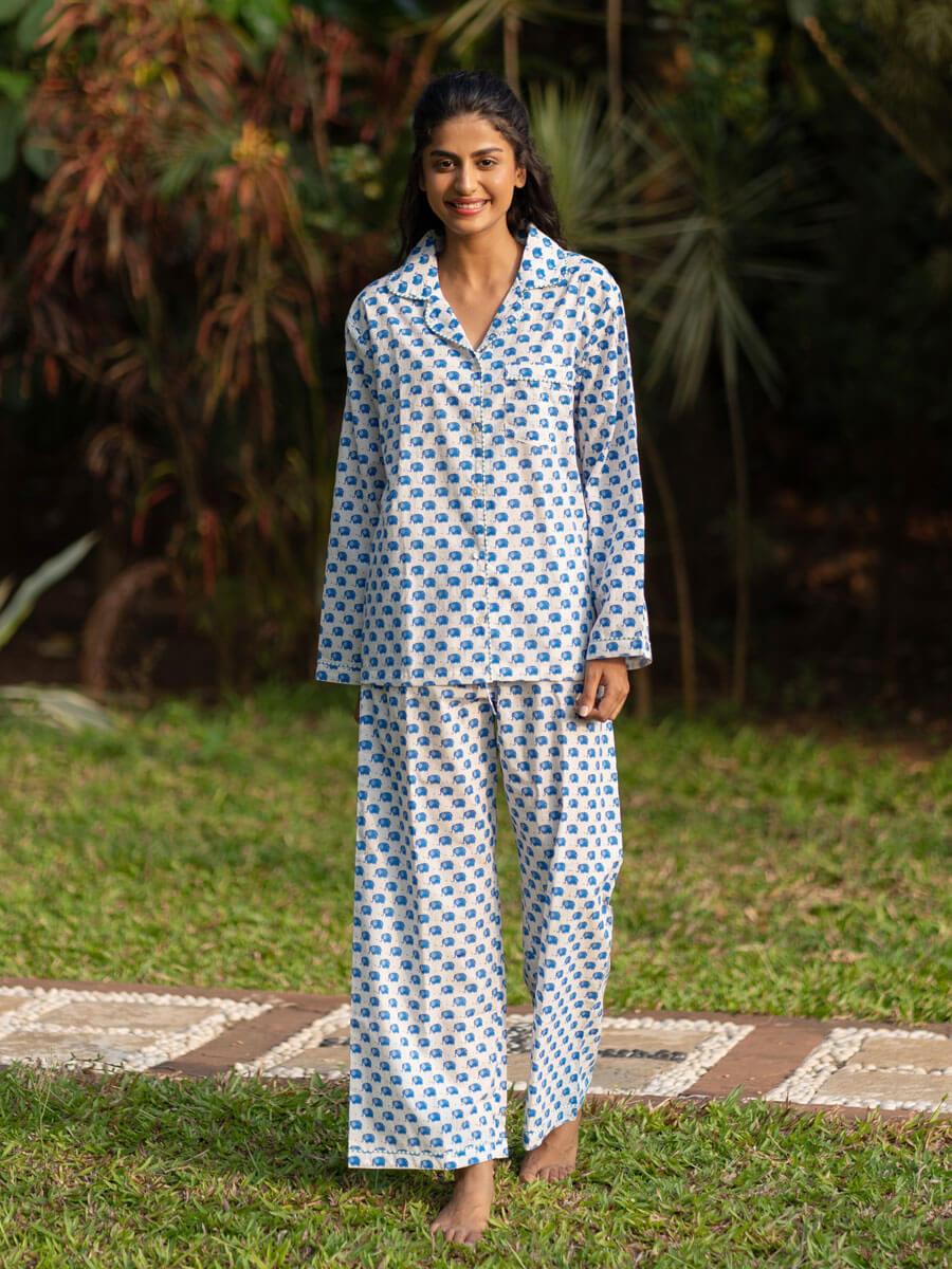 Haathi Raja Soft Cotton Pyjama Set