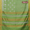 Bhagalpuri saree green with allover butta prints and zari woven border