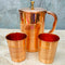 Copper Jug and 6 Glasses, Drinkware, Unique Copper Return Gift Items