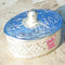 German Silver Sindoor Box, Kumkum Dabbi, Height - 1 Inch