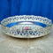 German Silver Tray with Round Shape, Puja Decorative Tray