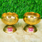 Brass Tamatar Puja Diya, Brass Decorative Oil Diya (Pack of 2 Pcs)