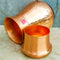 Copper Bottle Carafe, Copper Bedside Bottle, 750 ml