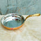 Copper Fry Pan, Hammered Copper Steel Fry pan with Brass Handle