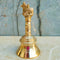 Brass Puja Hand Bell, Puja Bell, Handcrafted Mandir Bell, Ghanta for Temple