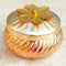 Copper Coloured Metal Dry Fruit Box, Wedding Return Gift Item,