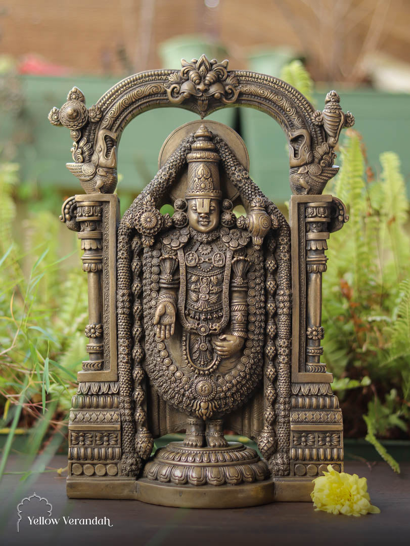 Brass Balaji Sculpture