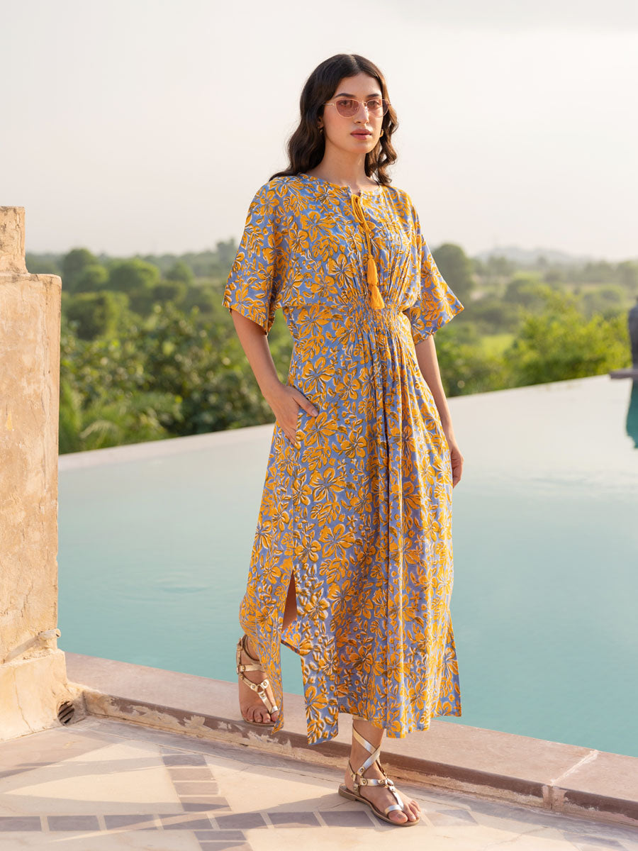 Zoya Modal Kaftan Maxi Dress