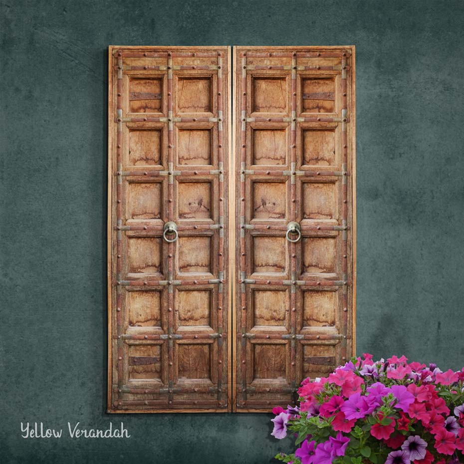 Original Antique Wooden Door