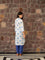 Ira Block Printed Cotton Long Kurta
