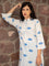 Ira Block Printed Cotton Long Kurta