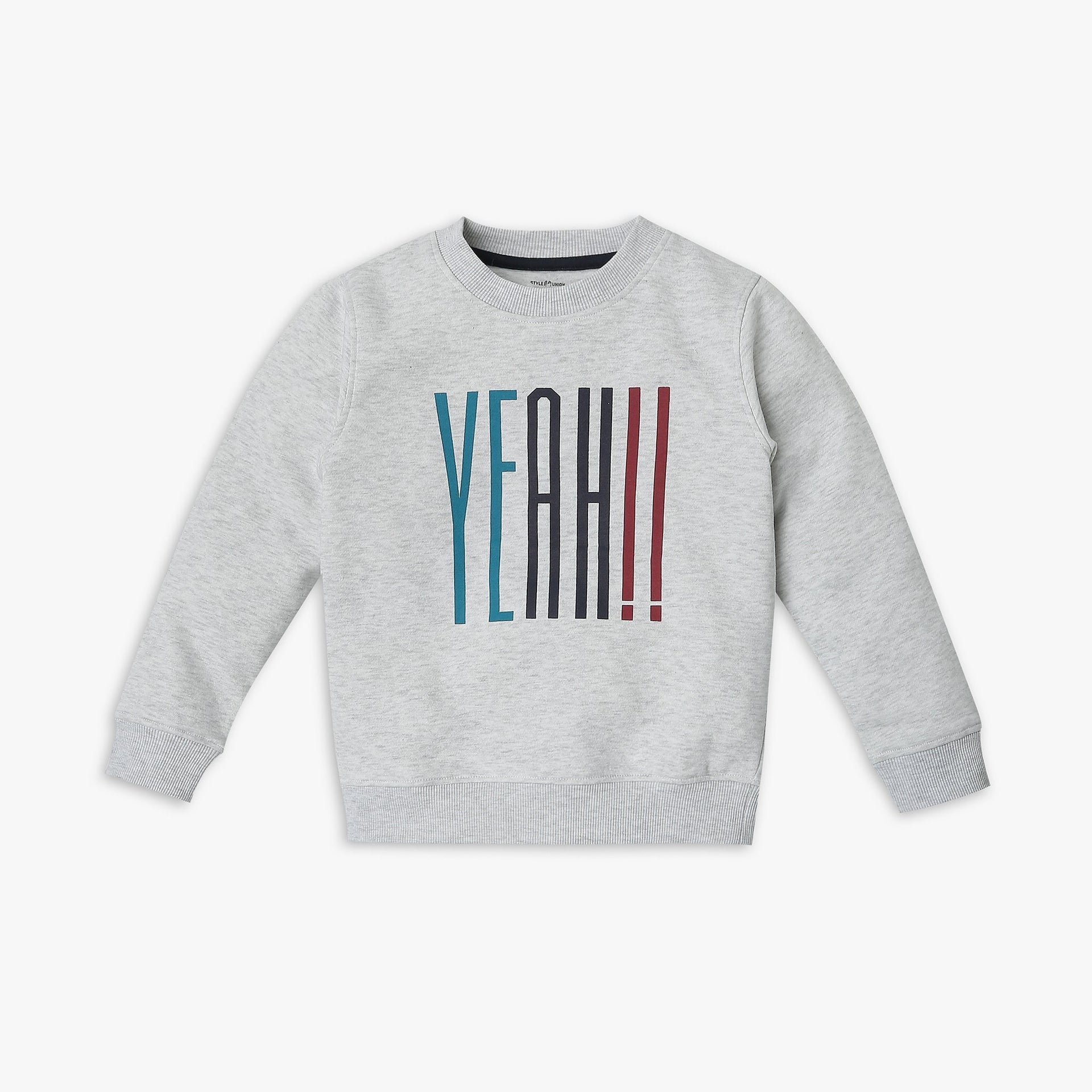Boy's Regular Fit Graphic Sweat Tee