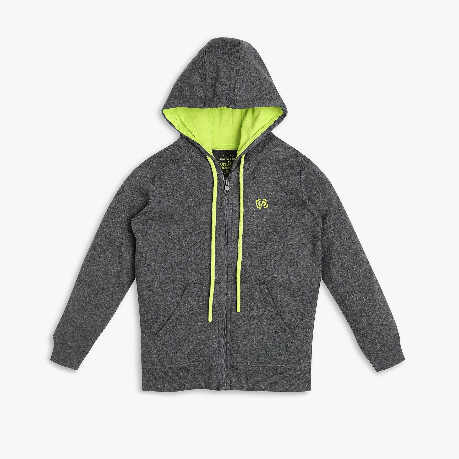 Boys Regular Fit Solid Sweat Tee