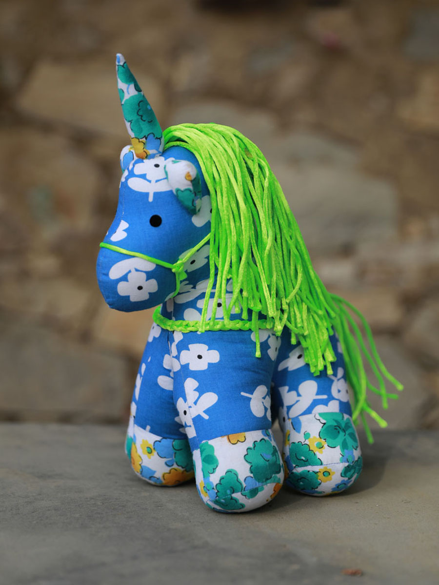 Mia Unicorn Fabric Plush Toy
