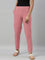 Dusty Rose Cotton Stretch Kurti Pants