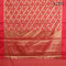 Banarasi kota saree red shade and maroon with allover zari weaves & buttas and zari woven simple border