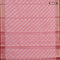 Banarasi kota saree candy pink and pink with allover zari weaves and zari woven border