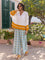 Set of 2 - Lemonade Box Short Top and Palazzo Pants