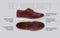 Luxe Brogues : Burgundy