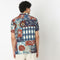 Camp Collar Half Sleeve Cuban Printed Shirt