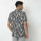 Camp Collar Half Sleeve Short Length Relaxed Fit Cuban Printed Shirt