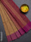 Bengal soft cotton saree sandal and purple with allover butta weaves and simple border