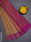 Bengal soft cotton saree sandal and purple with allover butta weaves and simple border