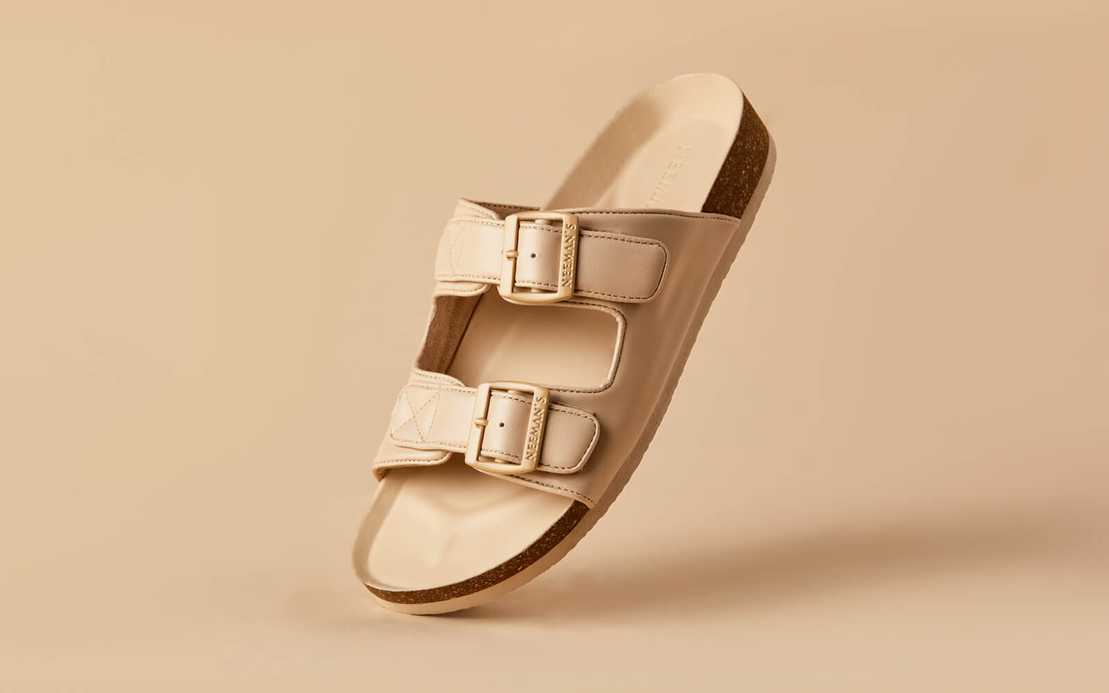 Cork Sandals : Rich Cream