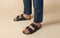 Cork Sandals : Solid Black