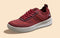 Embroidered Sneakers For Women : Maroon Ivory